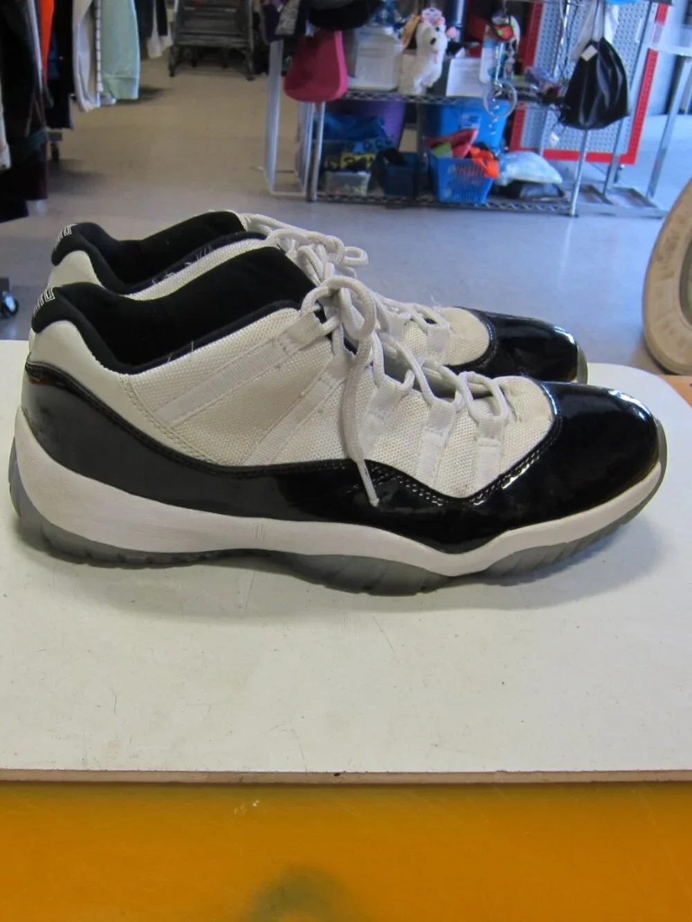 Nike Air Jordan 11 Retro Low Concord Men's 13 Concord/White Shoe's 528895-153